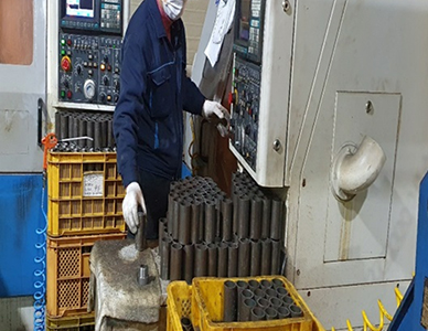 CNC lathe processing